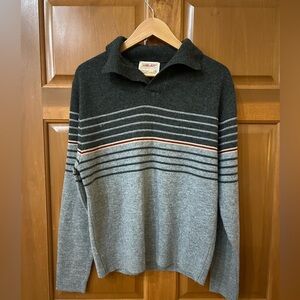 Vintage Lord Jeff Knit Polo Sweater  100% Dupon Orlon Acrylic